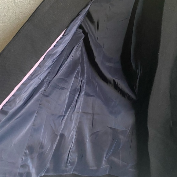 J. Crew Going Out $198 Black Preppy Dark Academia Gramercy Twill Open Blazer 4 - Picture 10 of 16